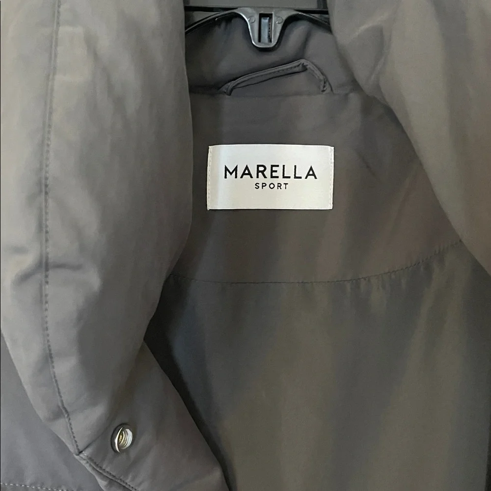 MARELLA Gray Puffer Jacket